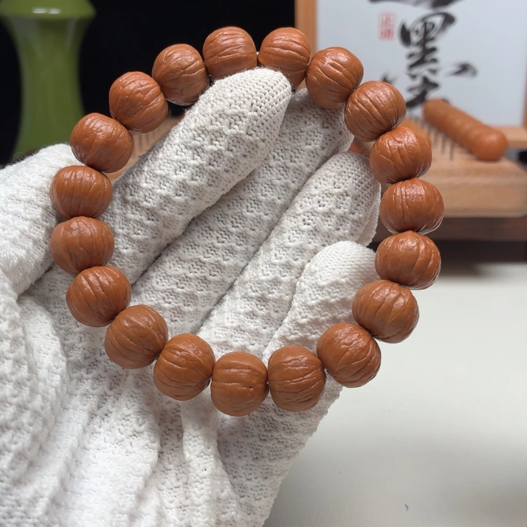 猴头核桃吊坠三维同尺15南瓜