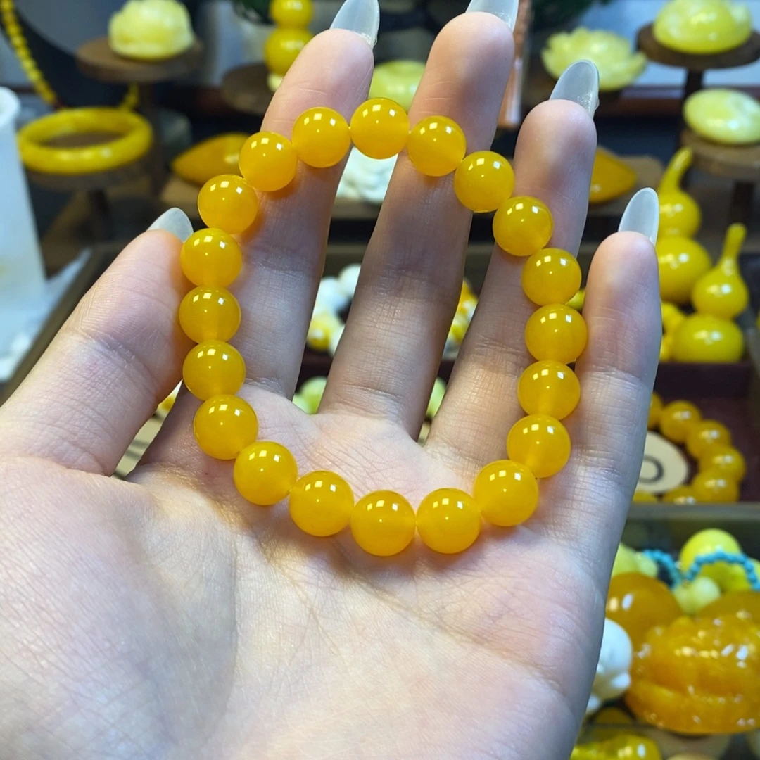 @****鸡油黄卡10手串一条