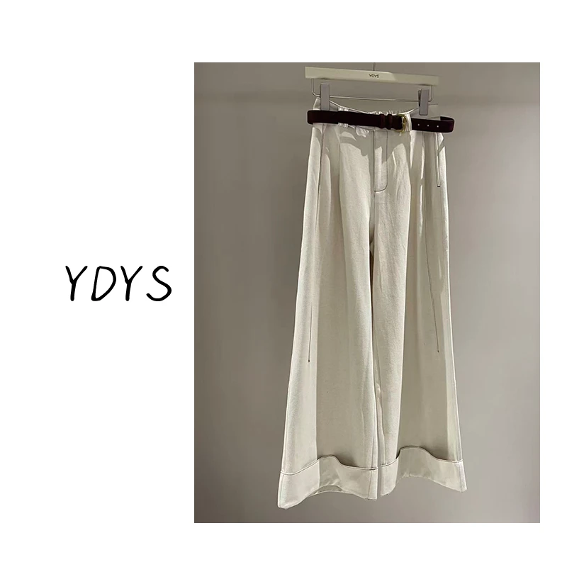【YDYS】25Y00465 2025新款时尚气质小众牛仔裤