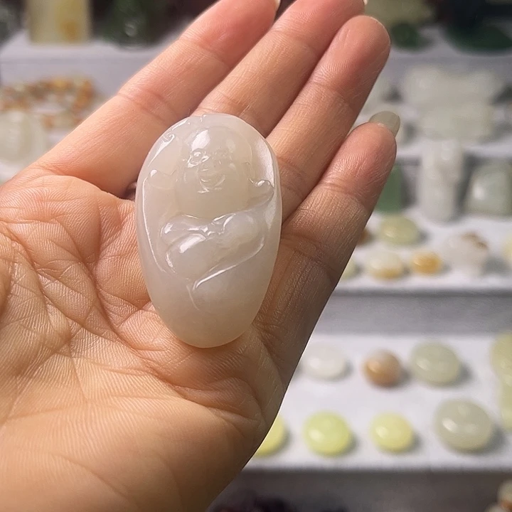 和田玉（白玉）未镶嵌颈饰