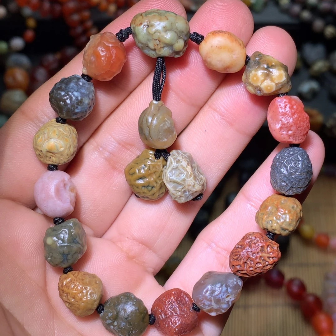 玛瑙/玉髓未镶嵌手链