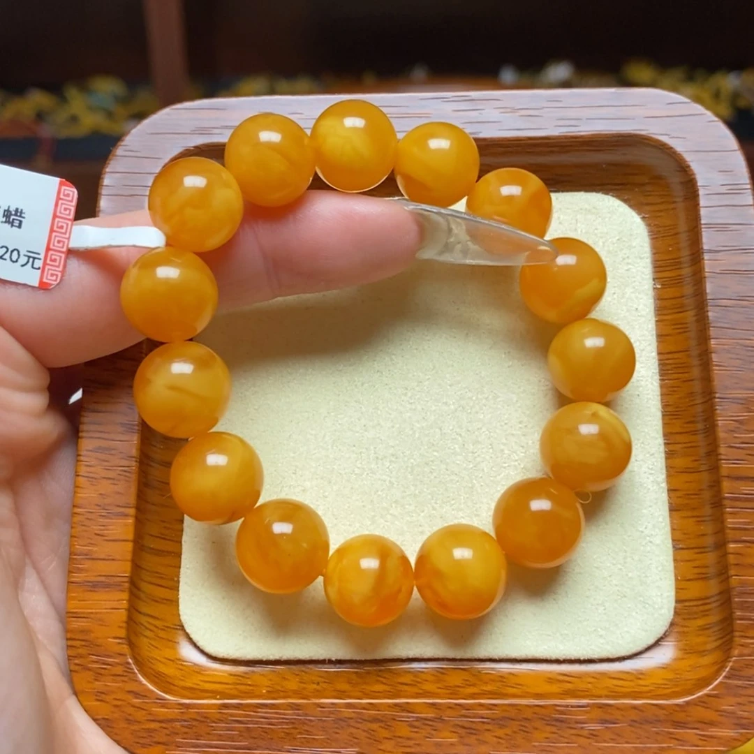 【闪购商品】蜜蜡手链未镶嵌手串