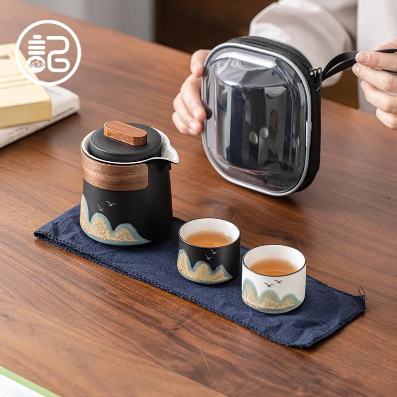 FAVMARTHA记今朝 故宫文创快客杯便携旅行茶具送老师父亲爸爸生日