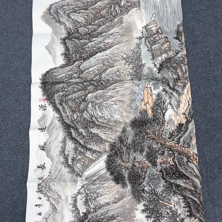 国画纯手绘作品欣赏图