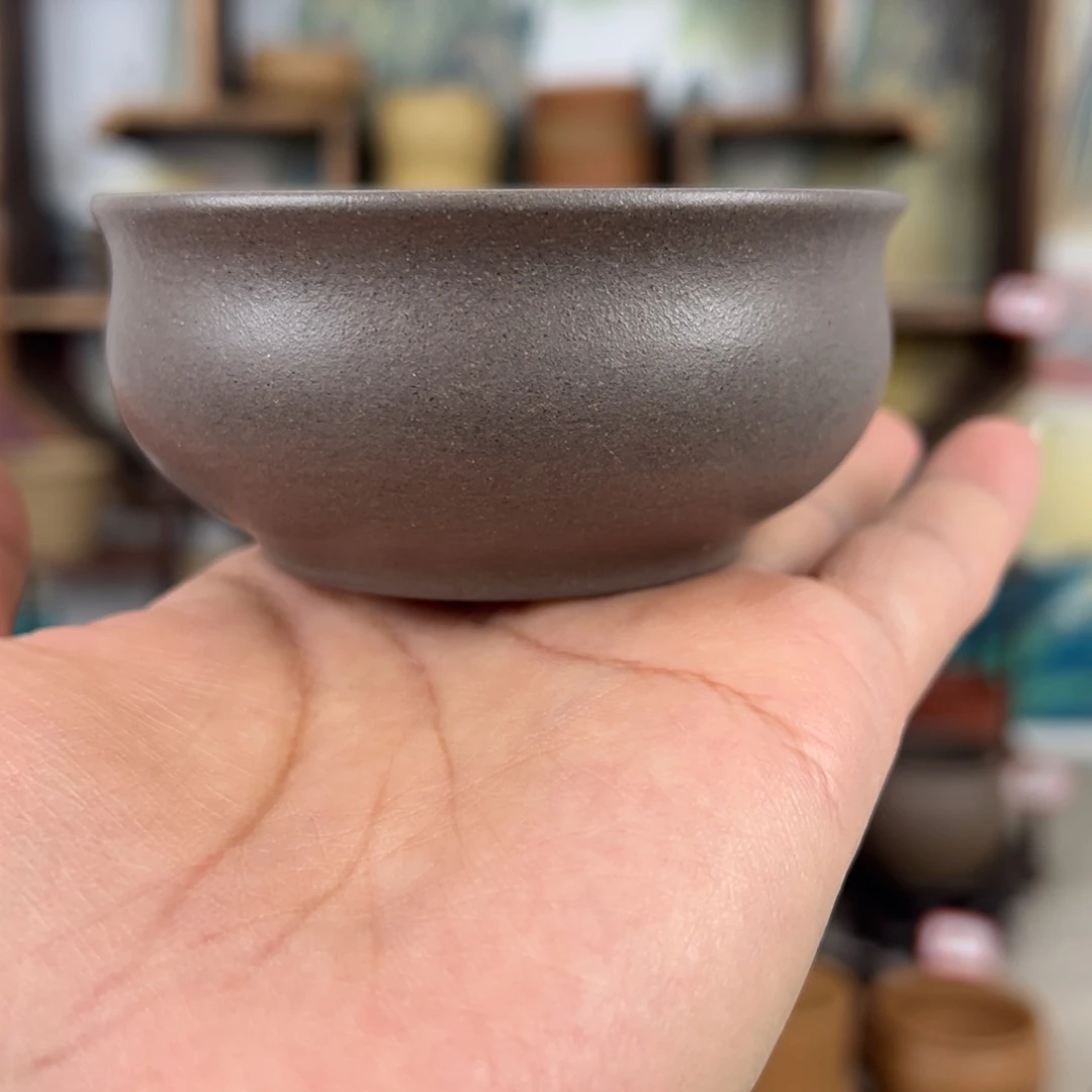 紫砂茶杯拙器甄选，纯原本矿。