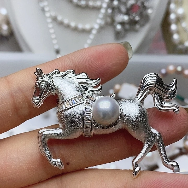 胸针未镶嵌淡水珍珠