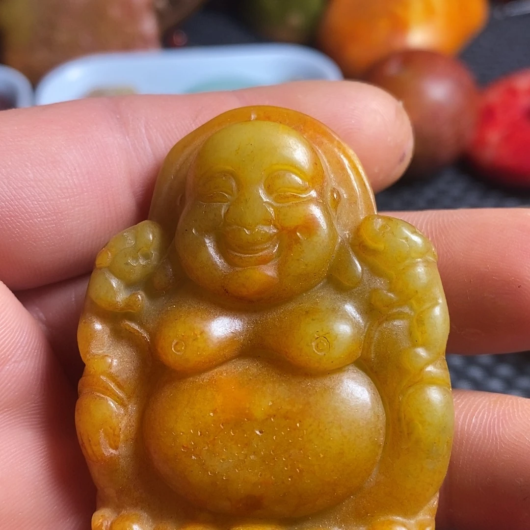 蛇纹石玉合金颈饰