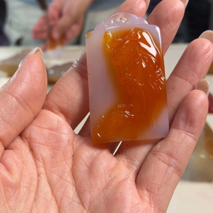 未镶嵌吊坠(不含链)玛瑙/玉髓