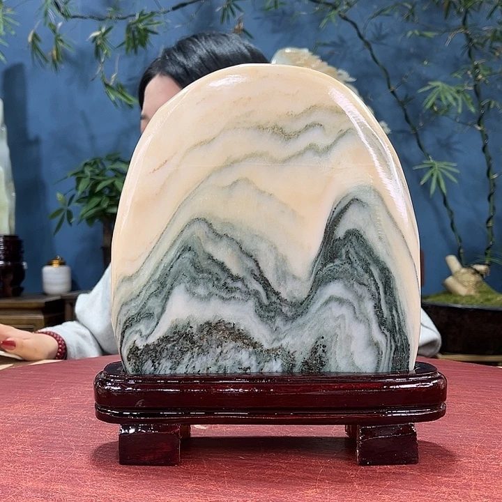 石材天然玉石摆件