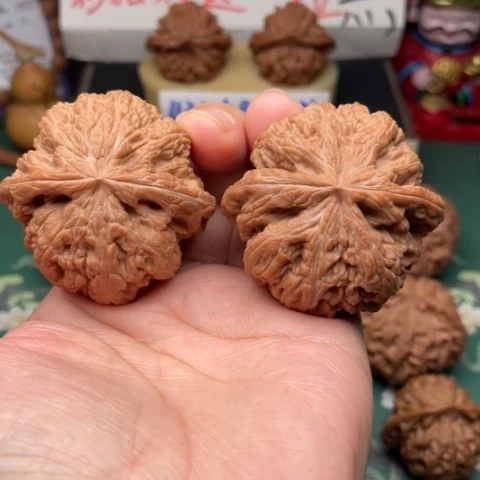 【闪购商品】把件文玩核桃甭****儿48全品粗筋