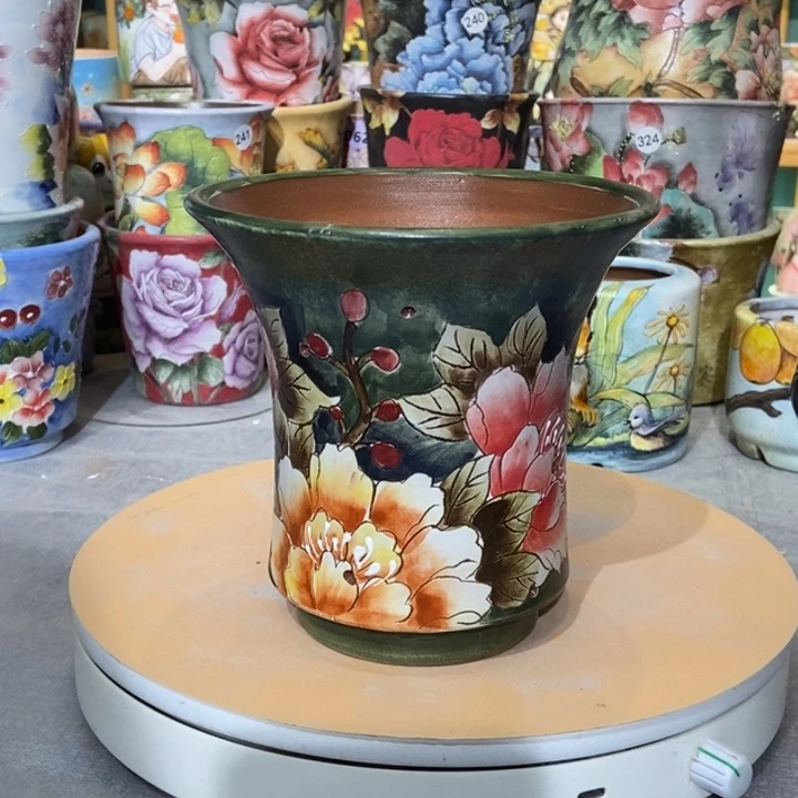 红陶景德镇艺术手绘作品