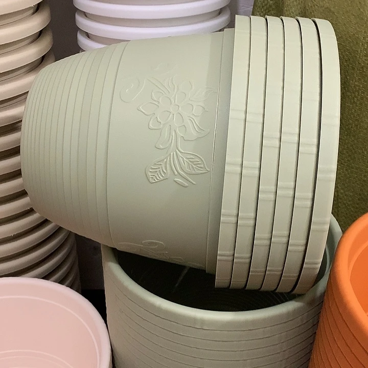 碗形口23高17绿6个