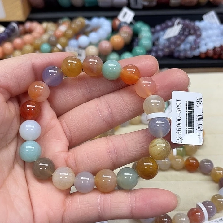 未镶嵌手串硅化珊瑚（珊瑚玉）山**风288