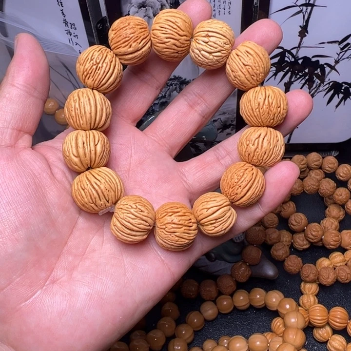 猴头核桃手串果*圆珠