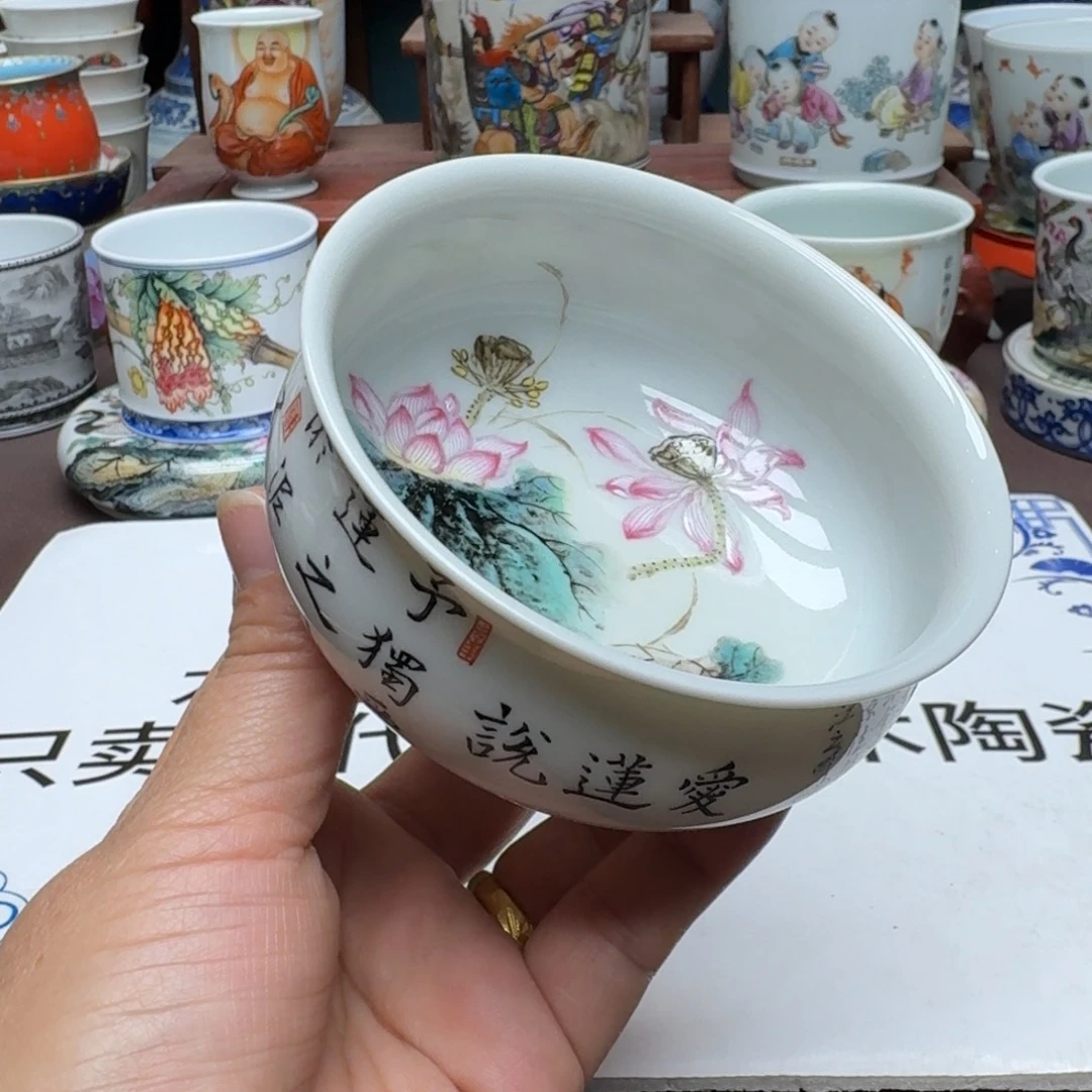 景德镇手工手绘展示