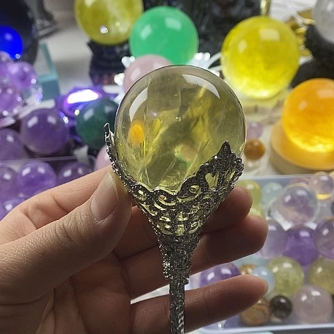 水晶珠宝半成品未镶嵌穿***士12号