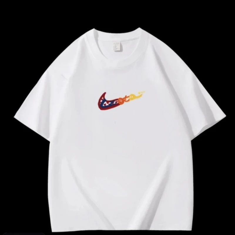 【一折粉丝福利】潮牌男女同款圆领百搭T恤