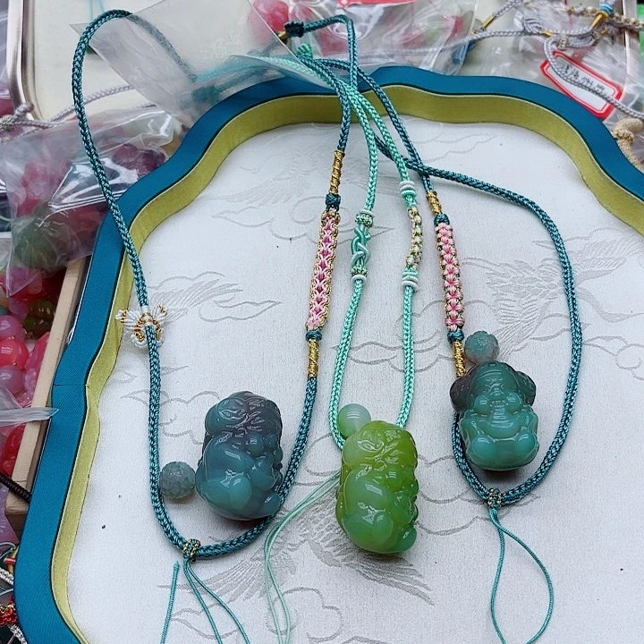 早***！玛瑙/玉髓未镶嵌手链盐源16