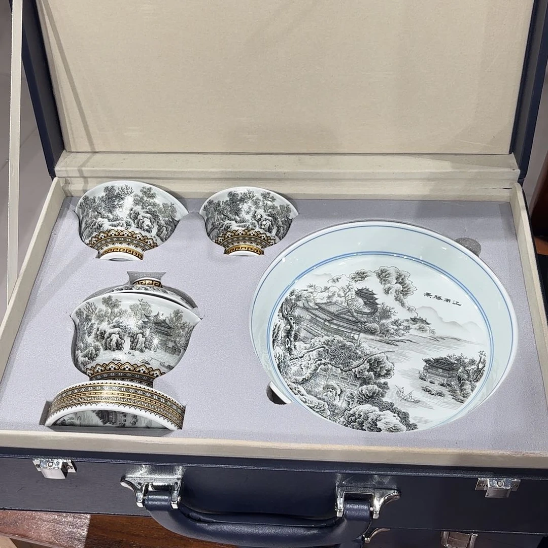 瓷片景德镇瓷器精品展示