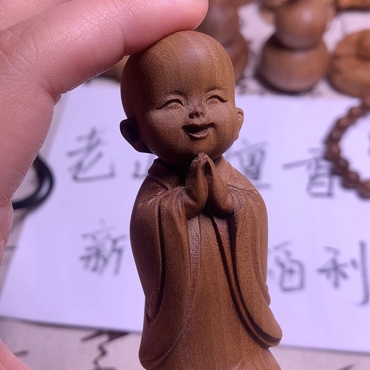 檀香木小无忧和尚