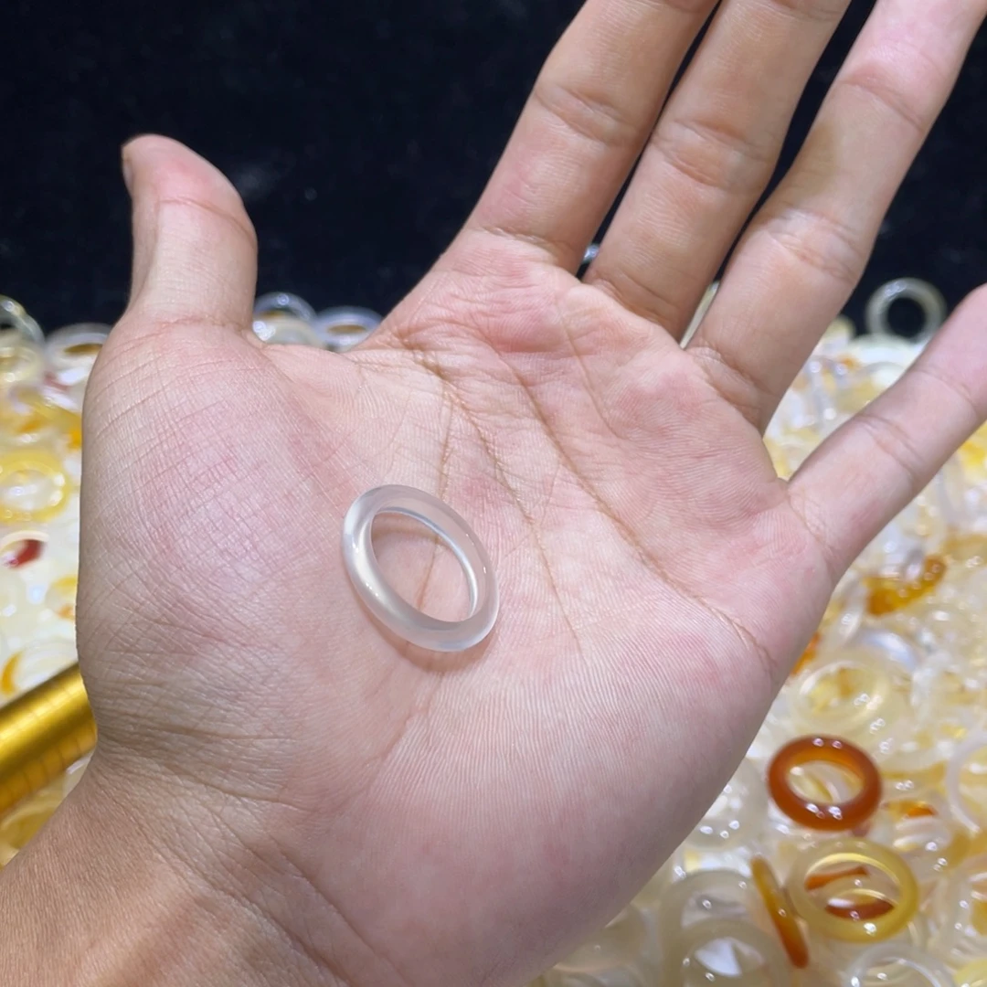 玛瑙/玉髓合金戒指64号港17