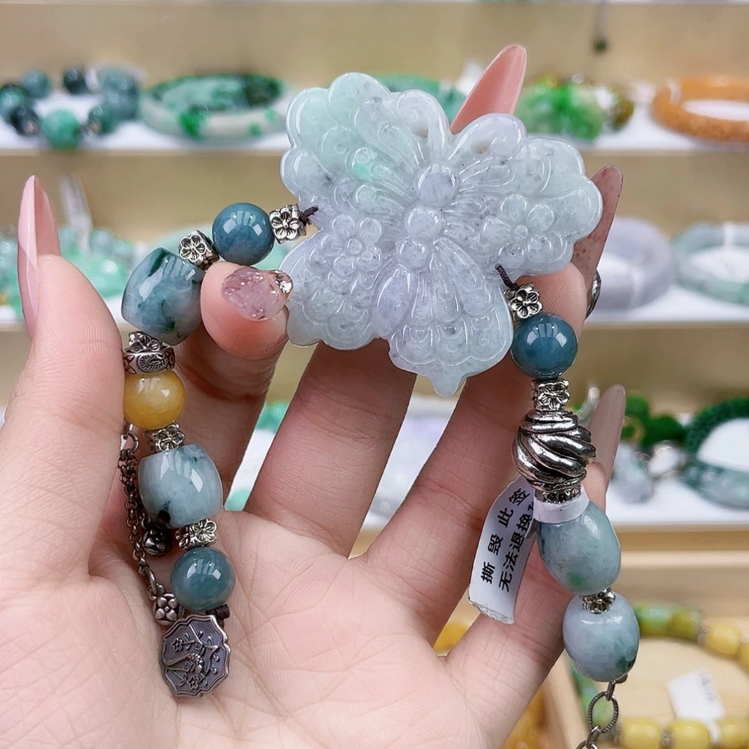 翡翠未镶嵌手链手链