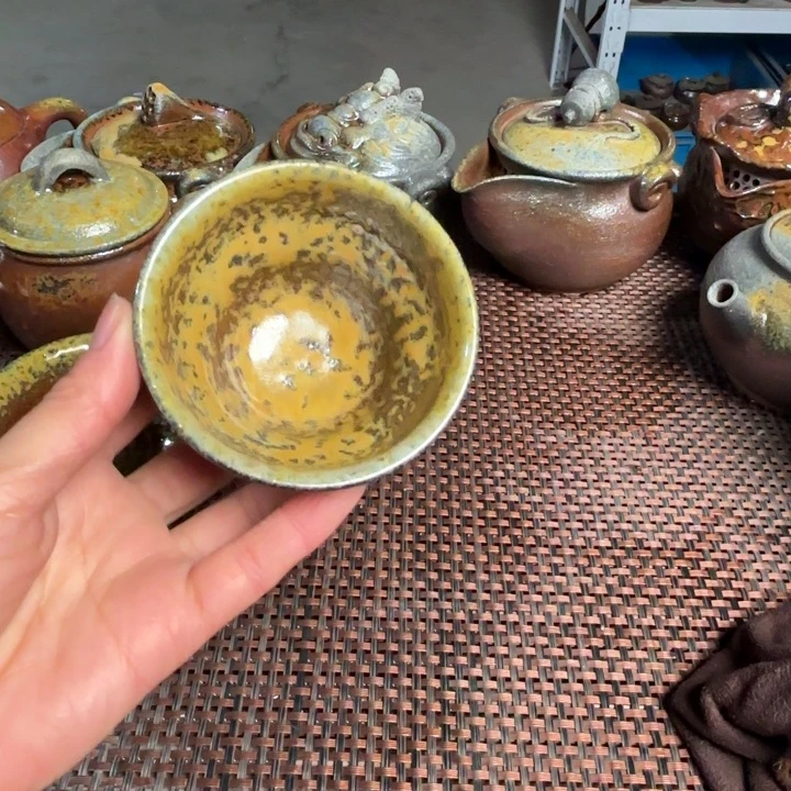 紫砂茶杯小葫芦杯