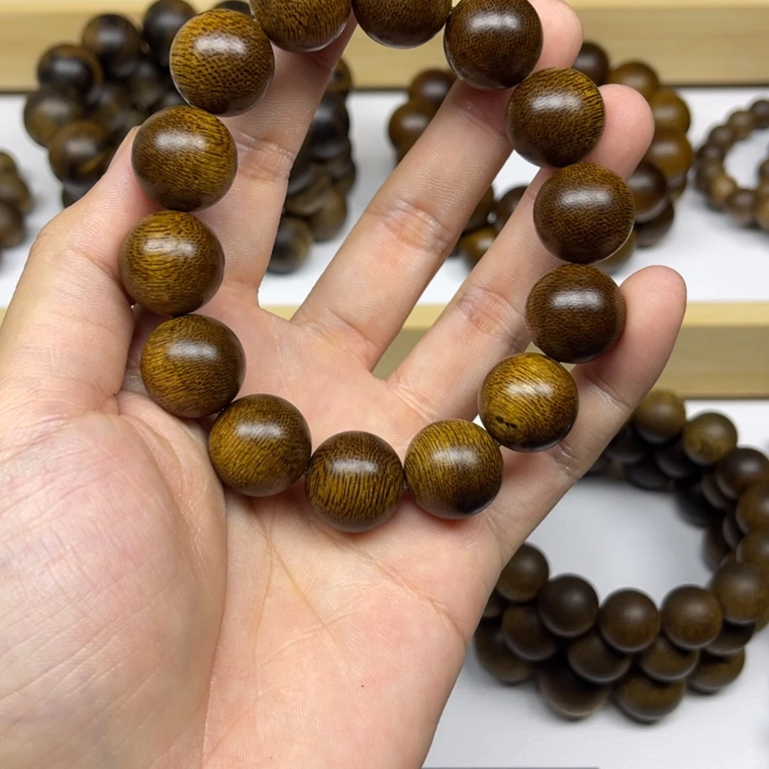 小***雨手串沉香越南芽庄黄棋楠1.6