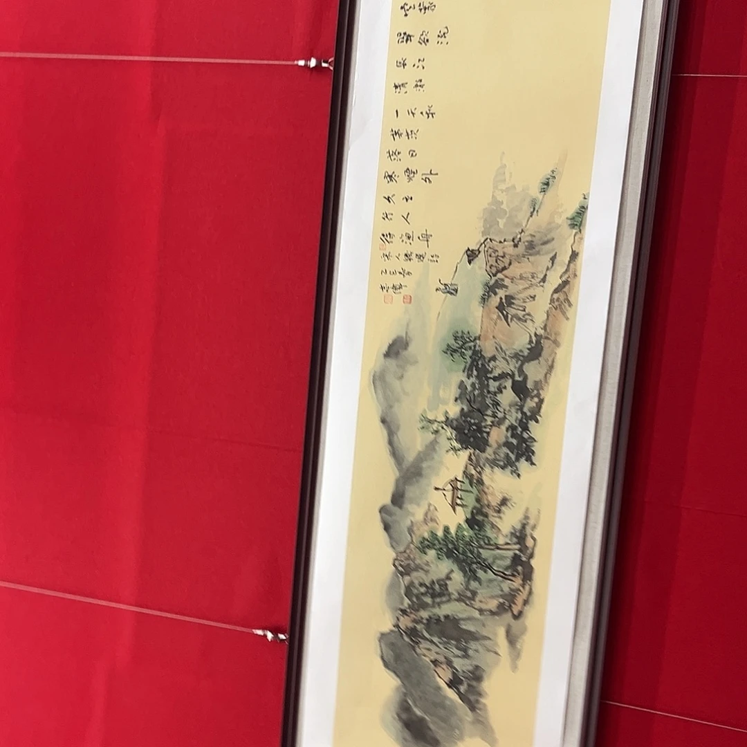 西***宇国画绘画作品多次参加