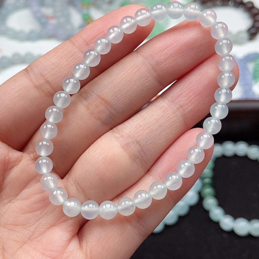 翡翠未镶嵌手串卡5