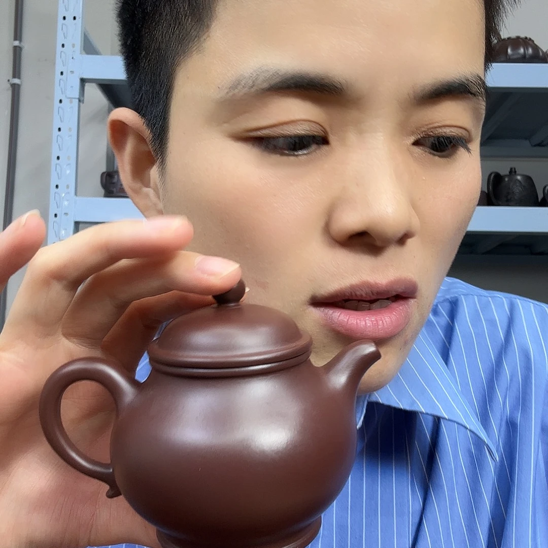 茶壶紫砂民间手艺人全手工制作