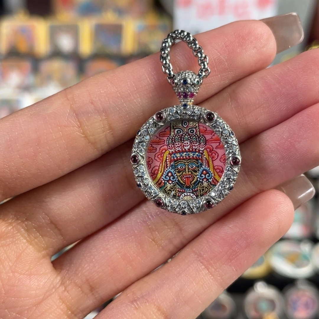 装裱画小鱼热贡手绘艺术