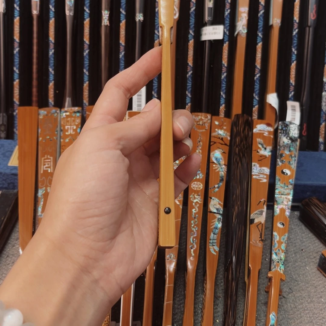 扇子纯手工制作工艺