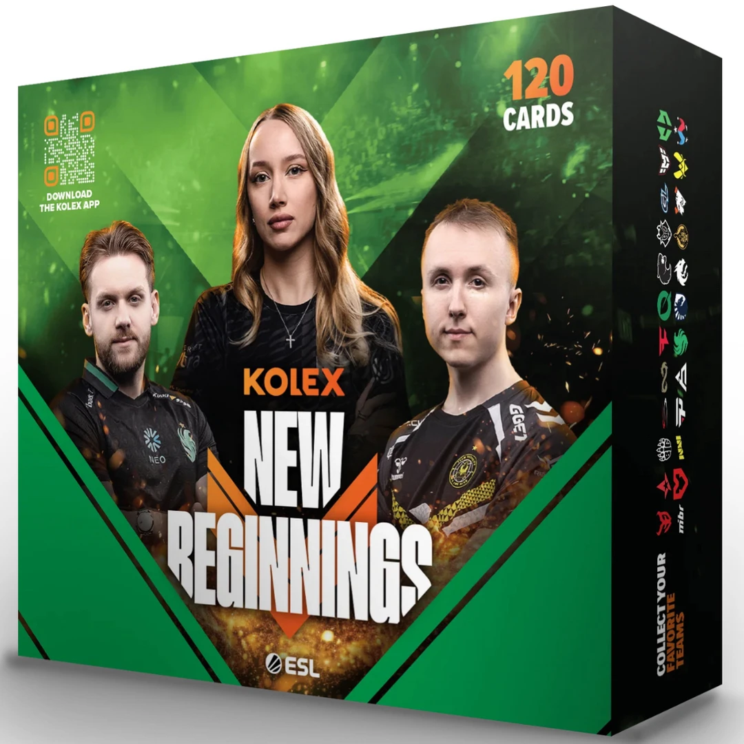 【新品发售】ESL正版周边 2025 New Beginnings CS职业选手收藏卡