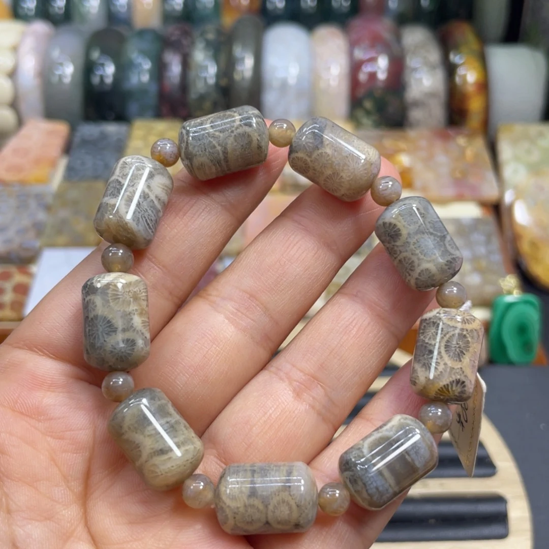 硅化玉未镶嵌颈饰k30