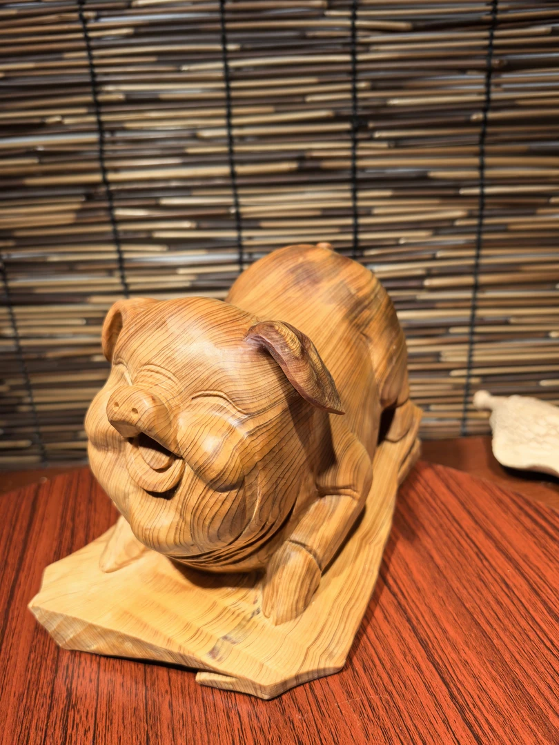 好店合集（直播间一物一拍原木手工雕刻摆件手把件）