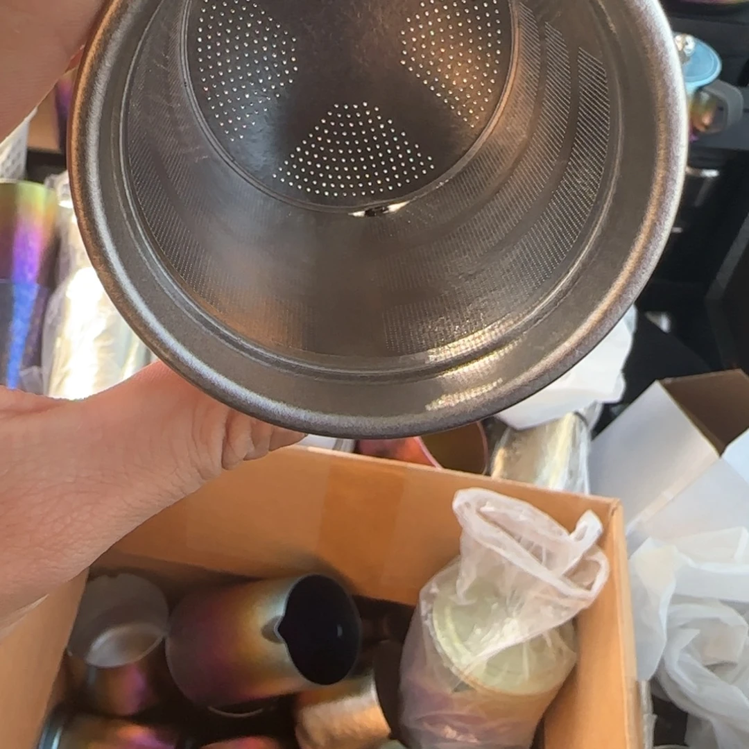 金属一个滤心钛色微瑕