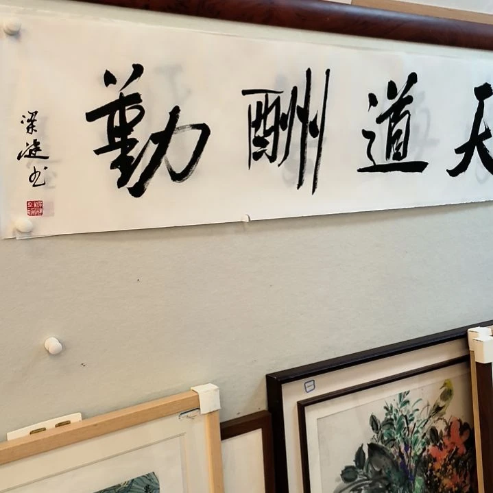 书法梁健书法作品软片