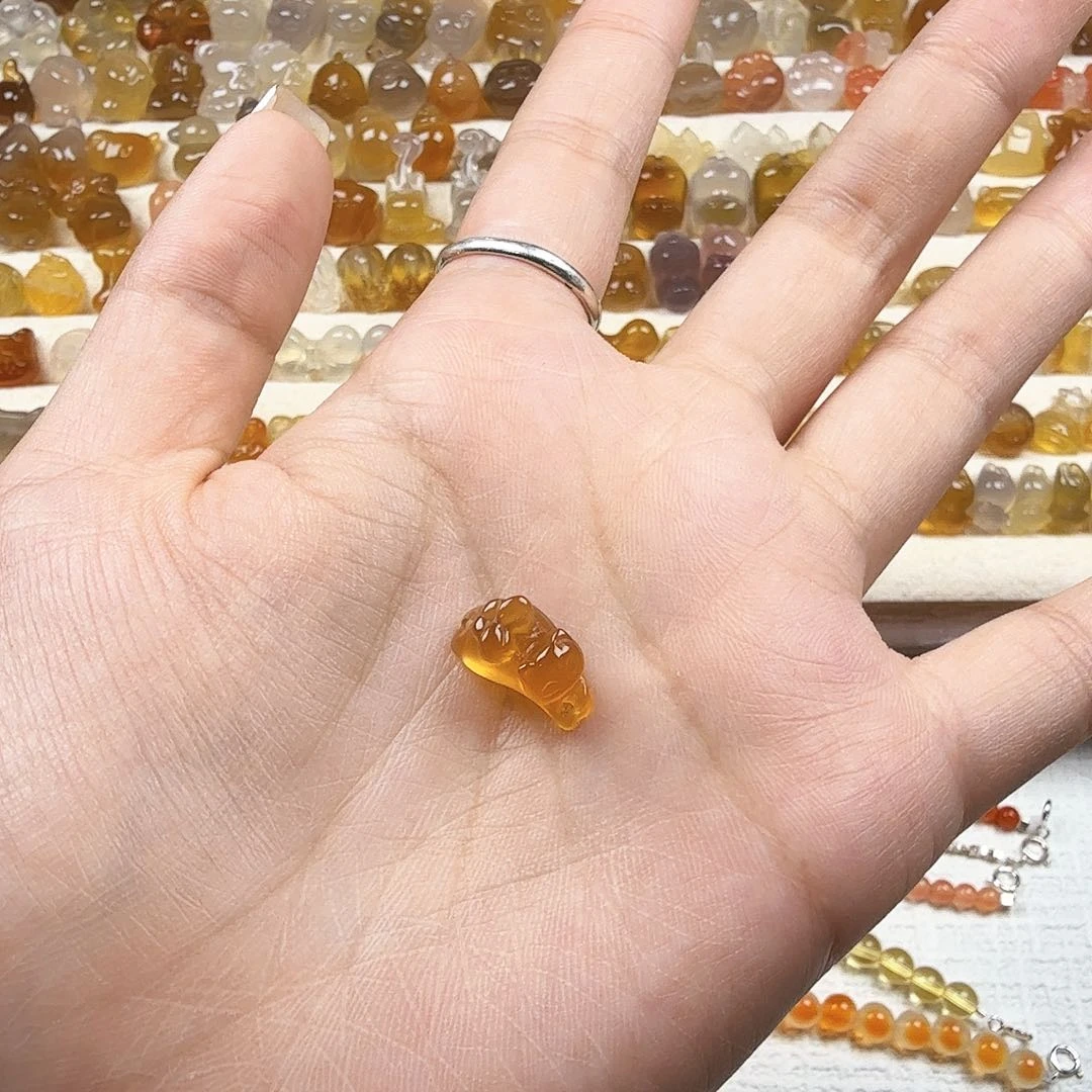 玛瑙/玉髓颈饰合金