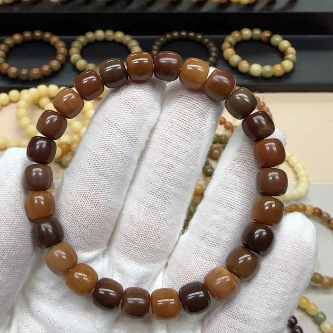 菩提根/象牙果手串8*9 鬼工 5年