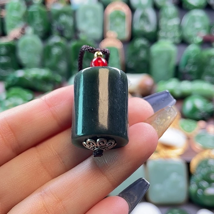 和田玉未镶嵌挂件独*