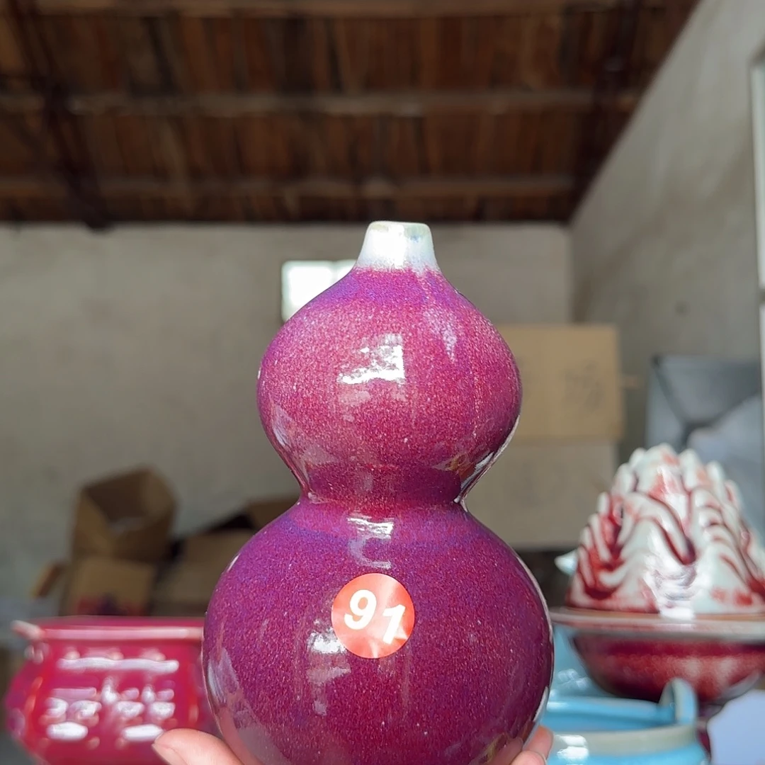 摆件郑家钧瓷摆件微瑕