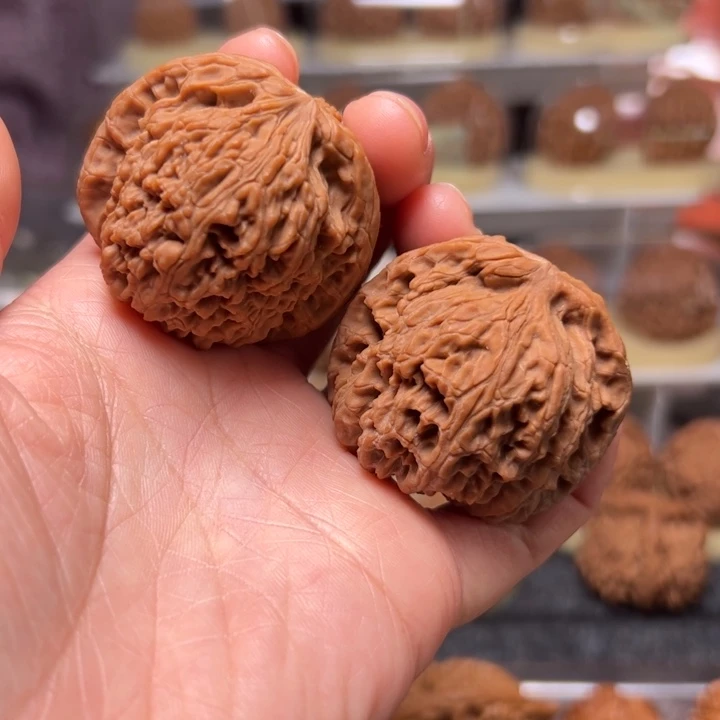 文玩核桃把件南疆石44