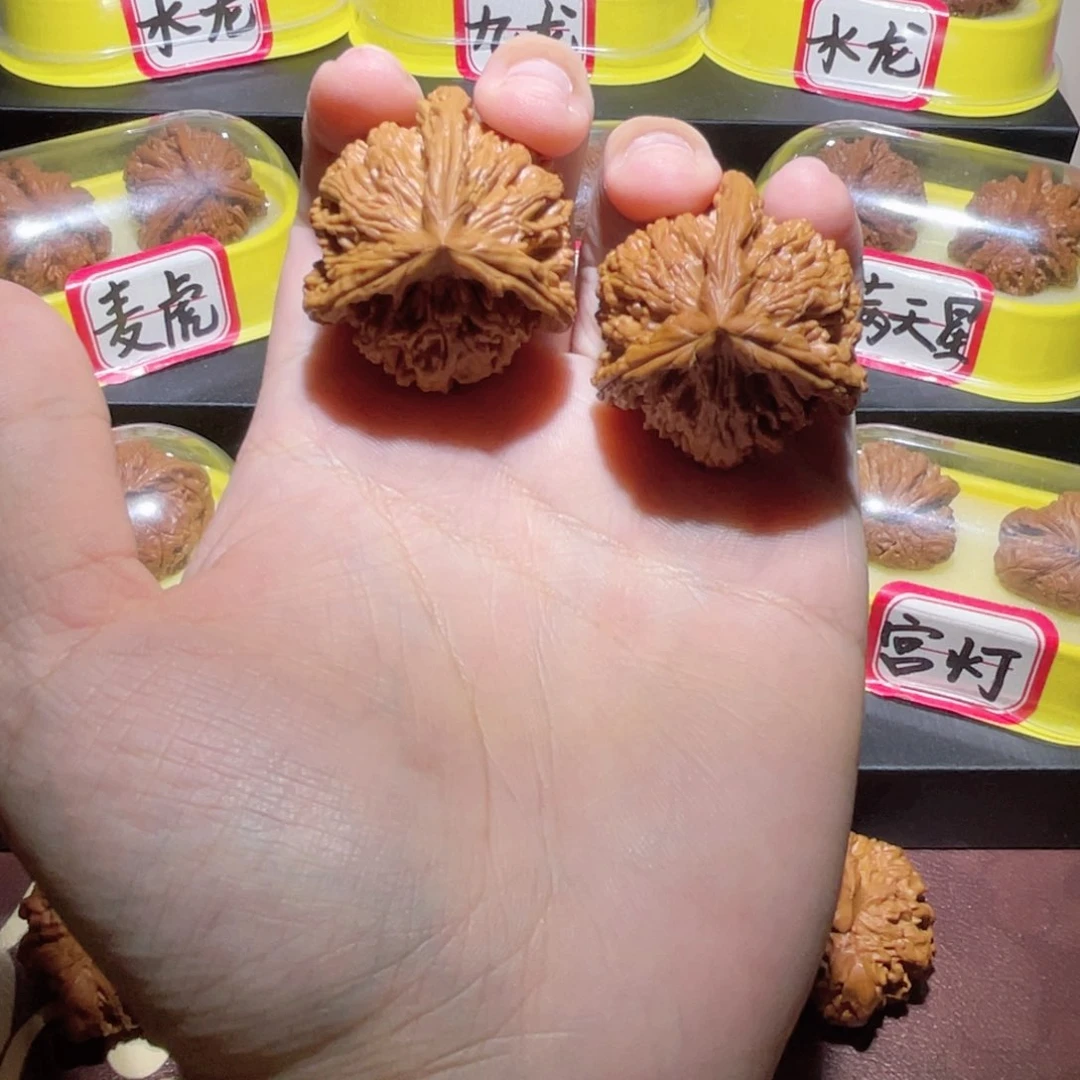 吊坠文玩核桃三*街麦虎奔