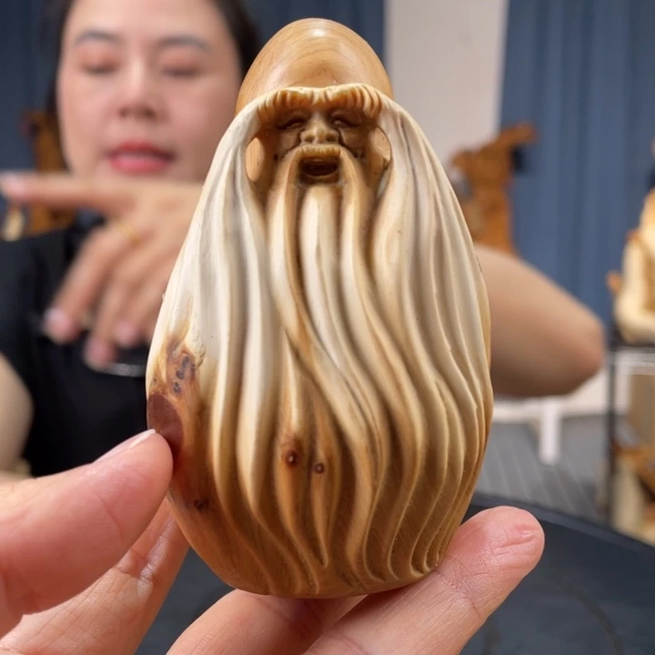 柏木（崖柏）手把件