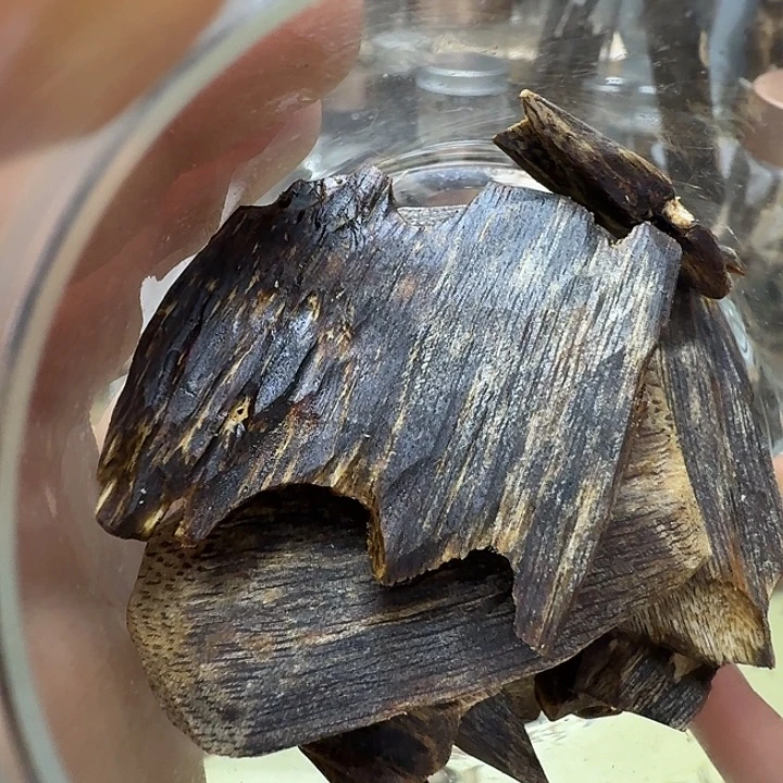 香料奇楠透顶绿沉水块料40克加