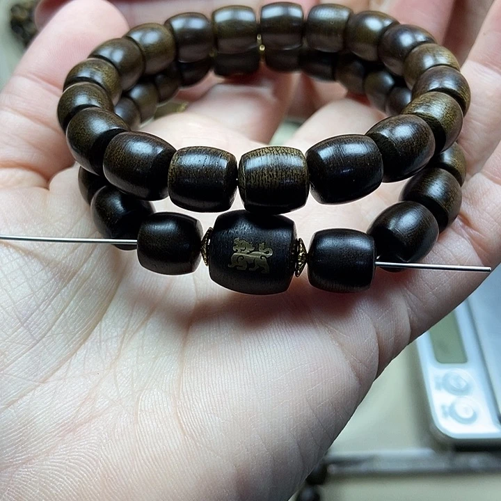 沉香手串海越南芽庄白奇楠沉水老料定制款