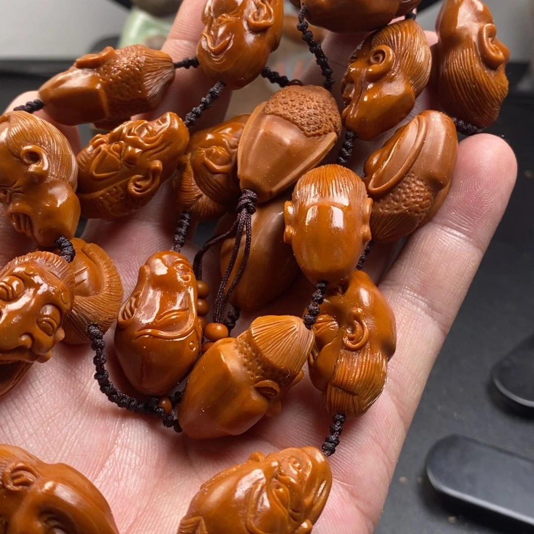 橄榄核手串/手链十八罗汉