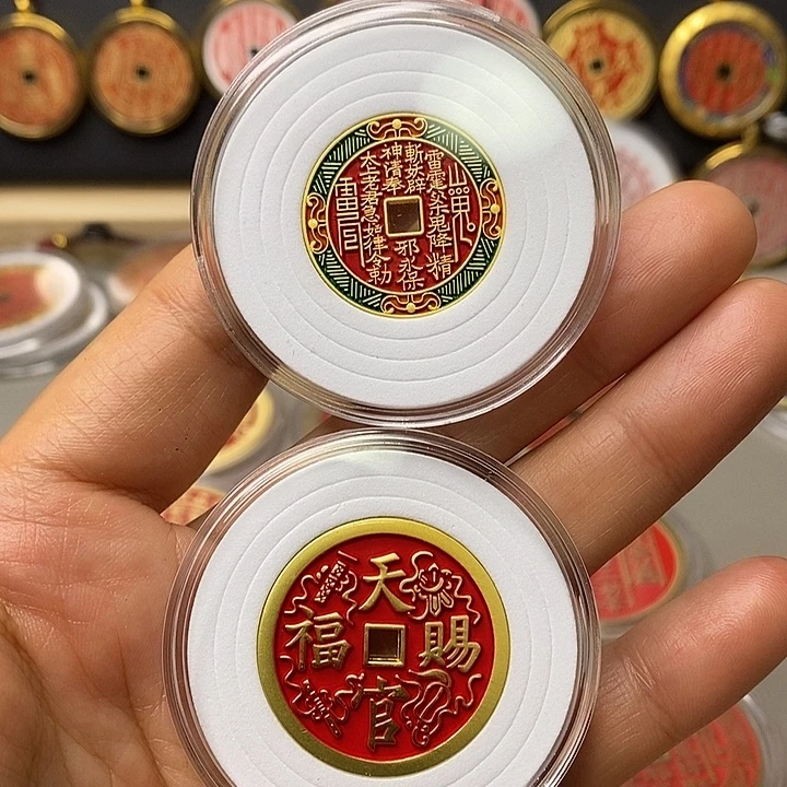 铜现代仿制工艺文创铜币