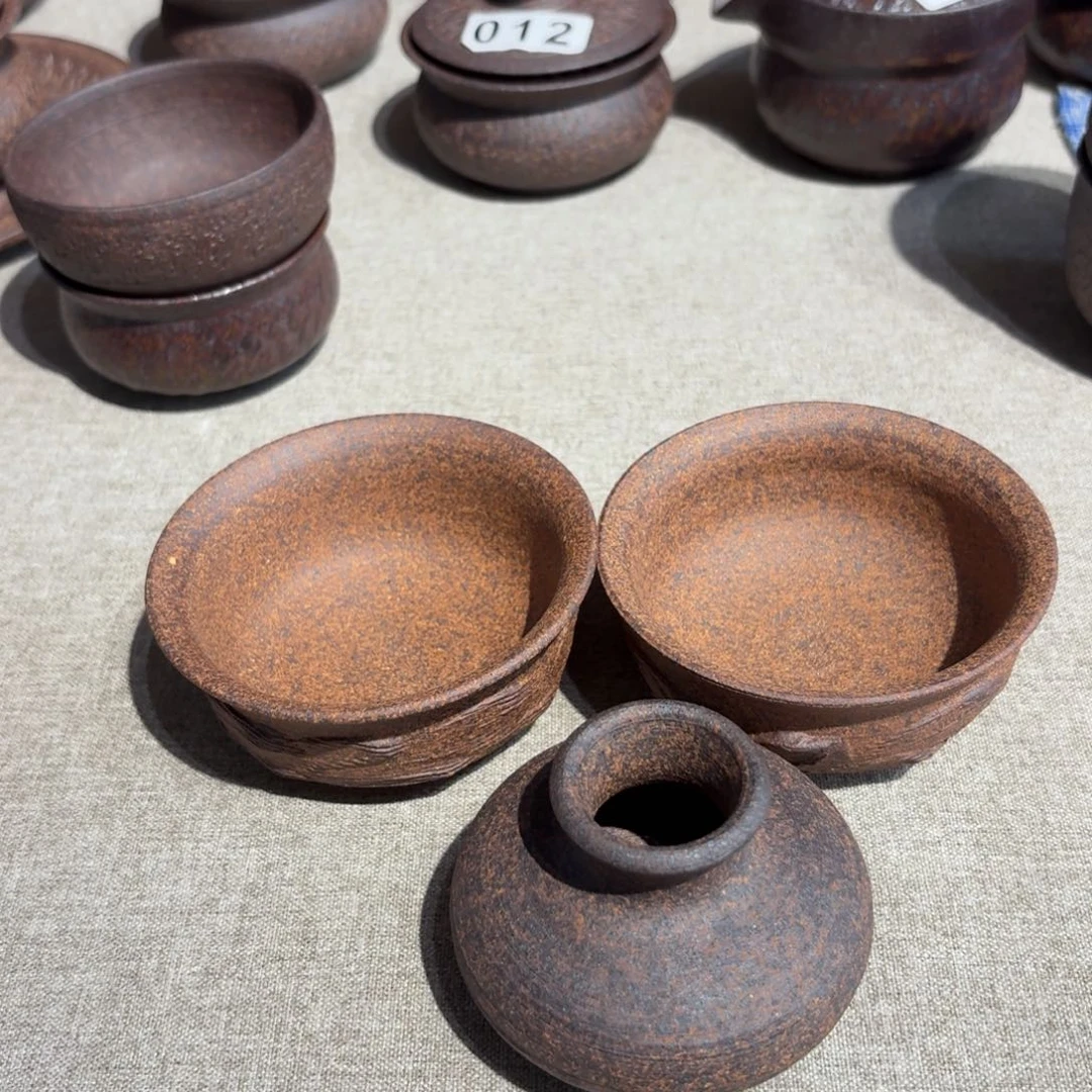 用***1粗瓷茶具素胎无釉